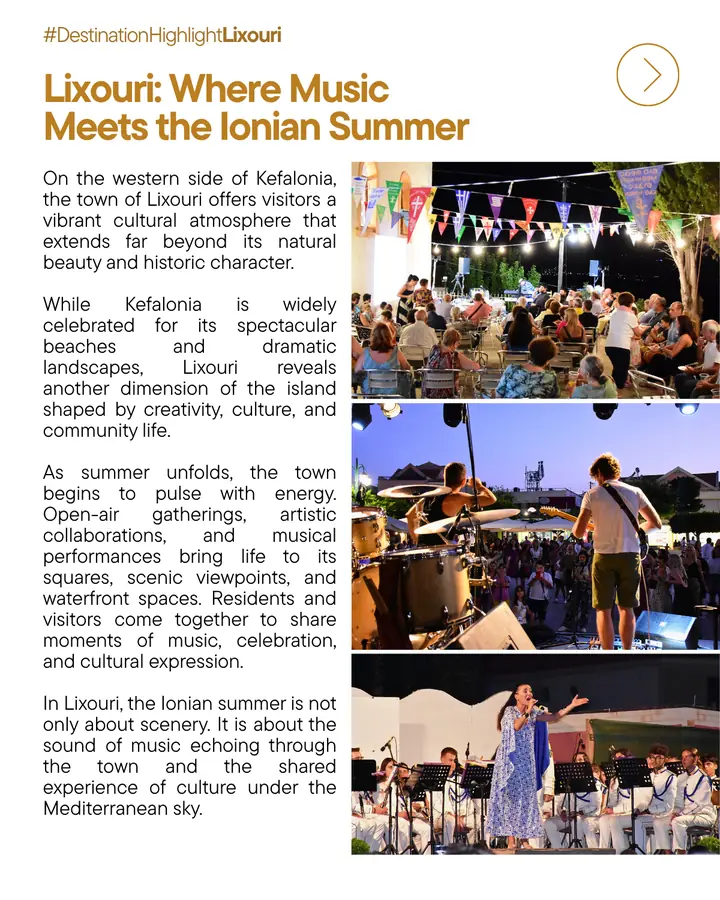 Lixouri: Where Music Meets the Ionian Summer