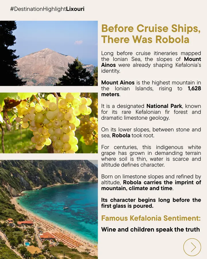 Before Cruise Ships, There Was Robola